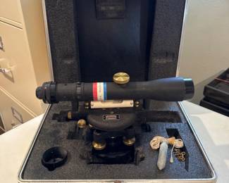Vintage Craftsman Surveyor's Transit with Hard Case - 789.46034	