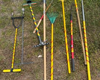 Assortment of Gardening Hand Tools	