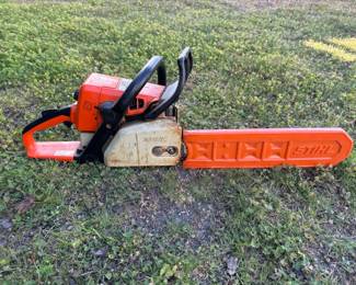 Stihl 026 Gas Powered Chainsaw - Works	