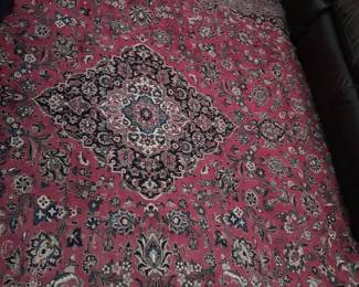 Oversized hand made Persian rug