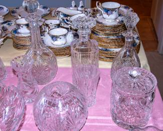 Crystal - Bowls and Decanters