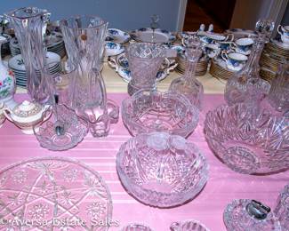 Crystal - Bowls and Decanters