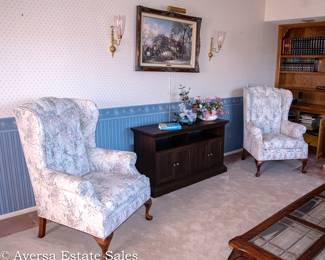 Wingback Chairs - PAIR