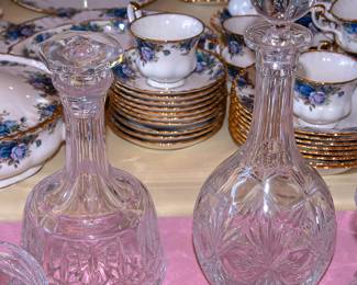 Crystal - Bowls and Decanters