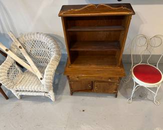 Antique diminutive cabinet