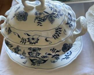 Blue Danube dish set; many pieces available