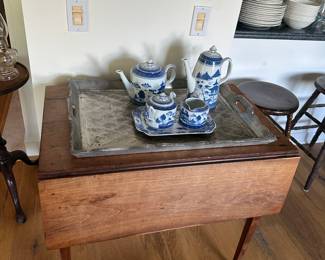 Mottahedeh blue and white dish set; many more pieces available