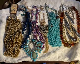 UPDATE: More jewelry pics on Wednesday…Ahhh… the jewelry…this is but a taste. We will have Sterling and lots of pieces to choose from.