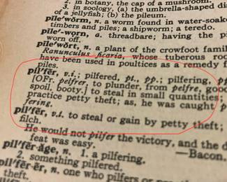 So..dear people….Let’s try to keep the pilfering to a minimum. You don’t want Lulu to have to call you out:)