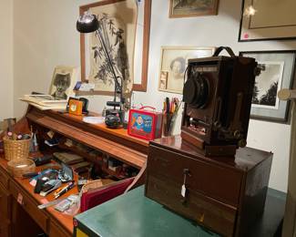 Odds and ends in the office plus this great camera