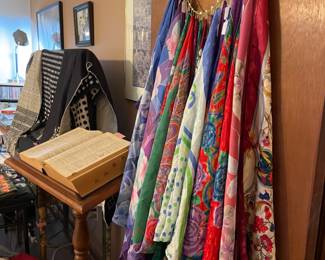 Pretty scarves for your body or interior design.