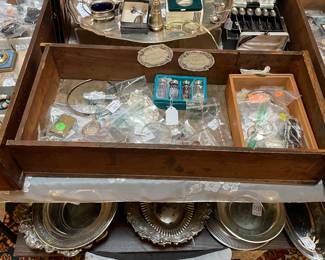 We will have a small array of sterling silver jewelry, hollowware and small tableware at this sale but lots more at sale number two coming up in a month or so.