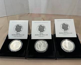 2021 Morgan Dollar Coins
