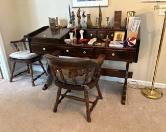Ethan Allen Desk and Chair 