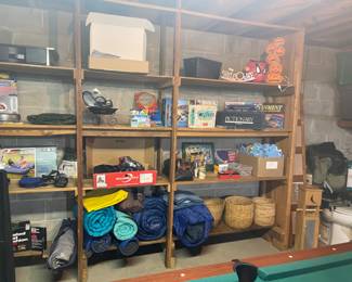 GAMES, SLEEPING BAGS, CAMPING GEAR AND MORE