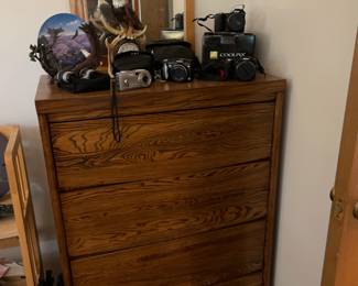 DRESSER AND CAMERA COLLECTION