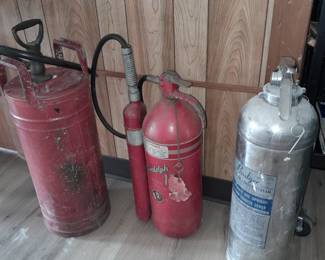 Vintage extinguishers
