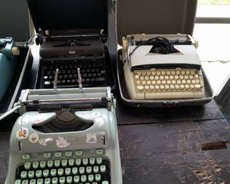 vintage typewriters