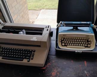 Vintage typewriters