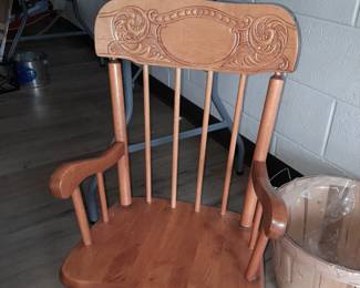 Child's rocking chair