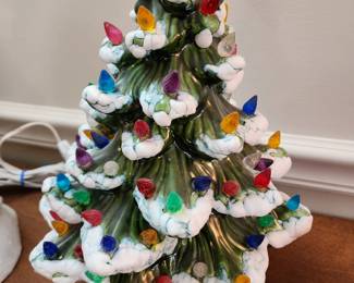 Vintage ceramic tree