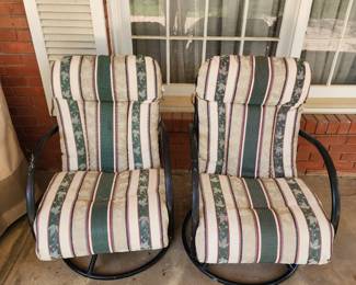 2 patio chairs