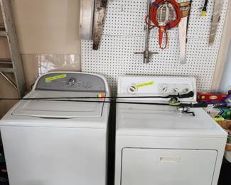 Washer and dryer