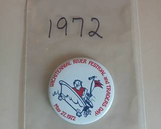 1972 River festival pin