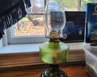 Vintage oil lamp