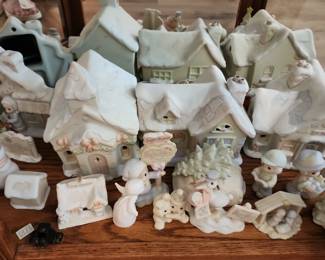 Precious Moments Christmas Houses
