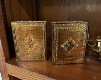 FLORENTINE BOOKENDS.