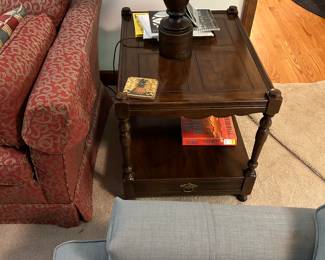 A PAIR OF THESE END TABLES.