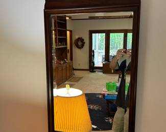 BEVELED MIRROR.
