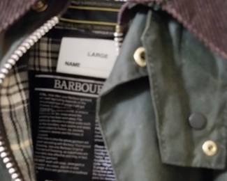 Barbour men's fishing coat