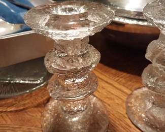 Littala Finland candlesticks
