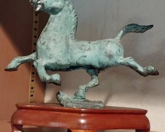 Bronze horse