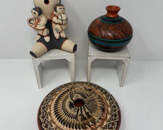 Handcrafted Native American Pottery Collection