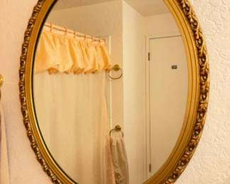 Oval Wall Mirror