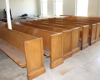 Wooden Pews