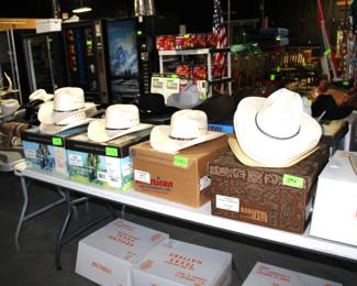 Large Assortment of Quality Cowboy Hats