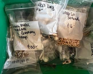 Costume jewelry 1950s to 1980s