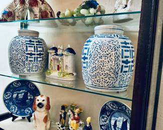 Staffordshire, Ginger Jars, Delft