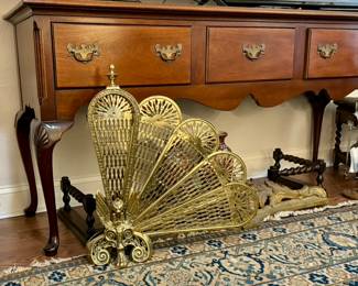 Side board, 3 fireplace fenders