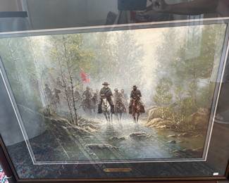 Hope of the Confederacy by G. Harvey. Numbered print