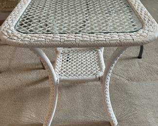 Wicker table