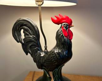 Rooster lamp