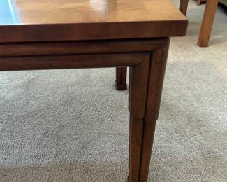 detail of coffee table leg