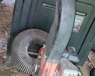 DR Lawn vacuum with a 6hp motor 