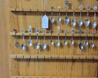 Spoon collection and display 