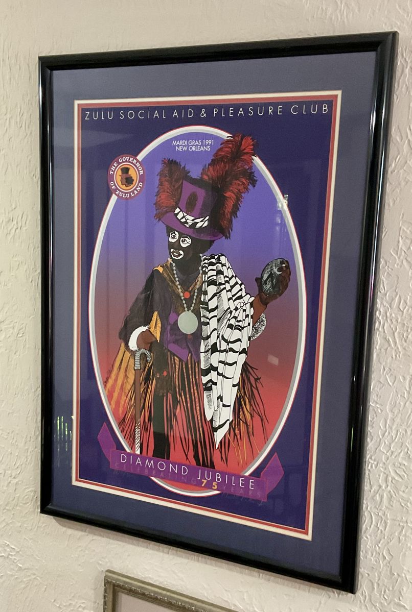 75th anniversary poster Zulus diamond Jubilee signed and numbered. Limited edition of 3000 made